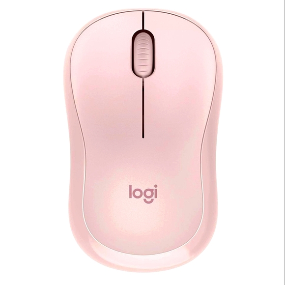 NIB Logitech M240 Silent Bluetooth Wireless Mouse with Comfort Shape Rose Pink - Picture 1 of 10